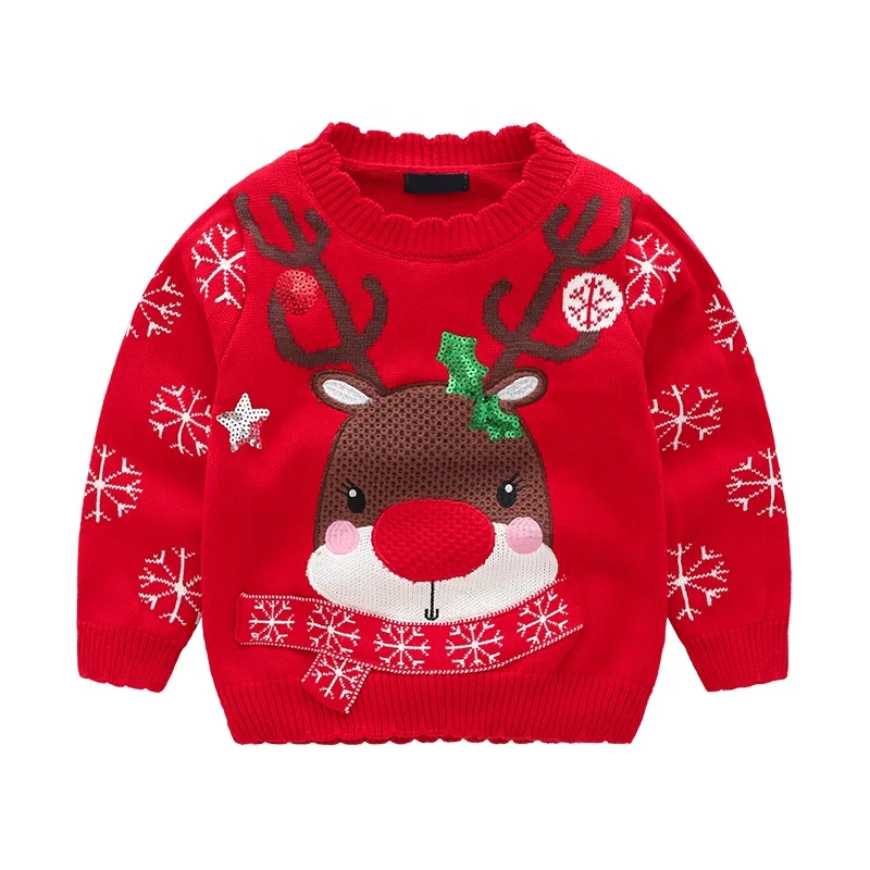 
custom kids ugly Christmas sweater top funny design christmas pullover children christmas jumper cotton sweater novelty 