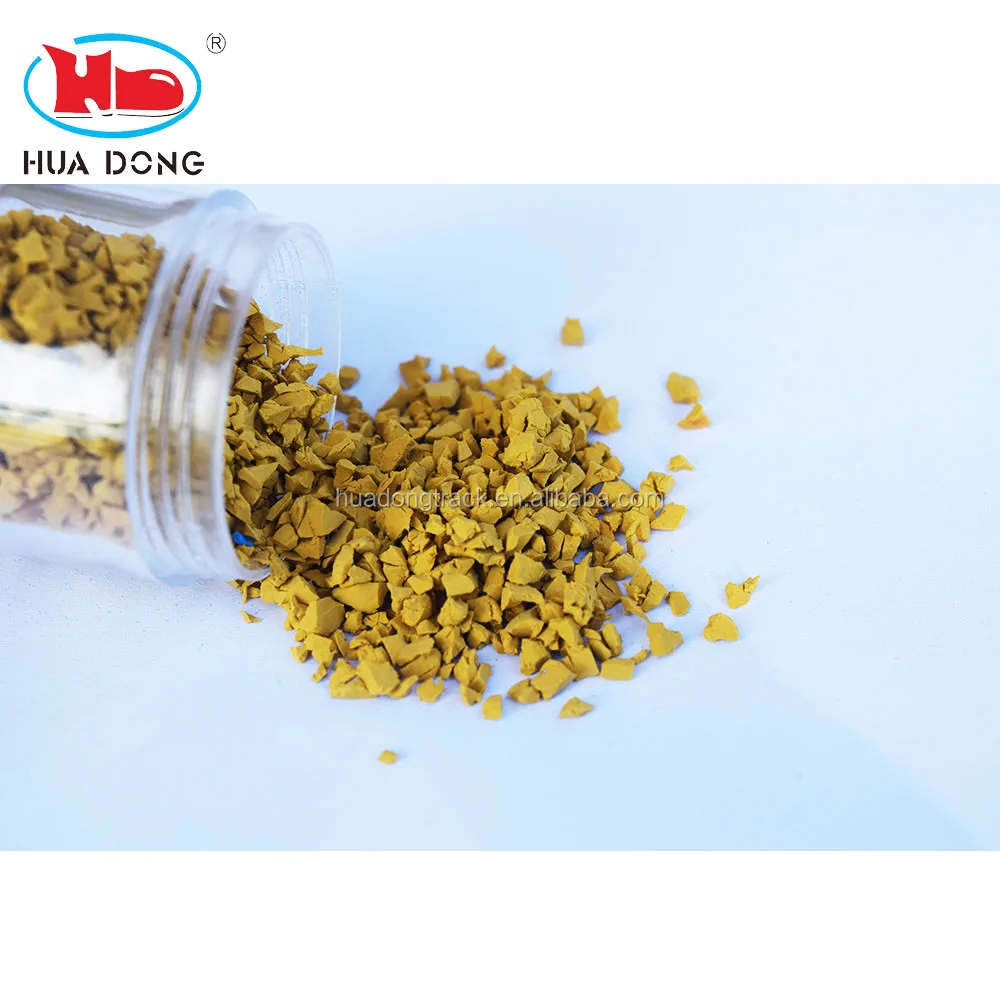 
Multi color rubber flooring material EPDM rubber granules for stadium 