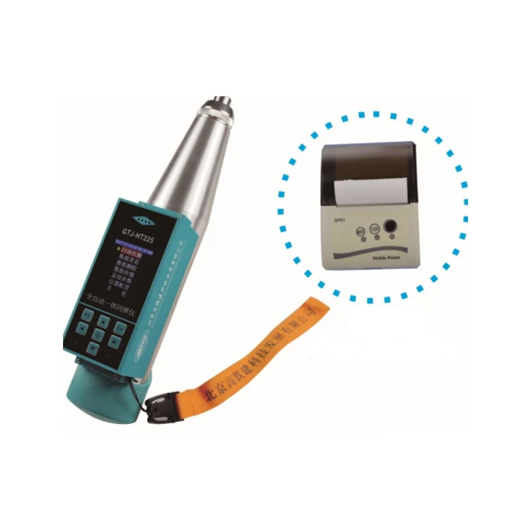 
Steel anvil concrete impact testhammer high precision concrete strength test digital price rebound hammer 