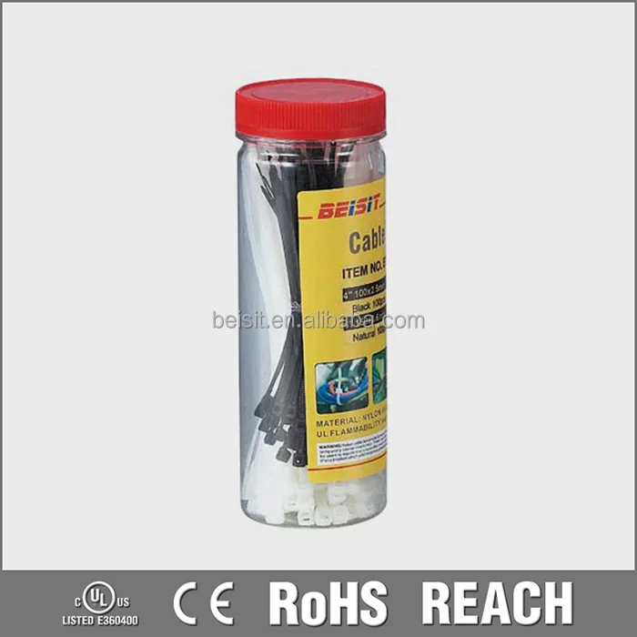 Оптовые самоблокирующимся Стандарт Ul Кабельные Стяжки