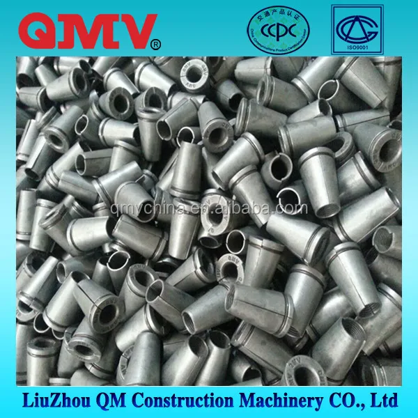 
China high quality steel bars post tension cable grip wedge 
