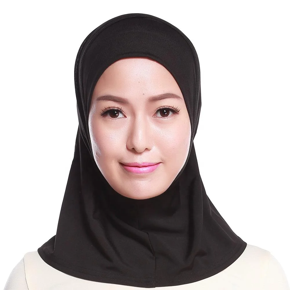 
Wholesale cheap price new style polyester dubai short scarf women sport mini hijab 