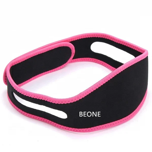 High Effective Adjustable Snoring Stop Neoprene Chin Strap For Snoring