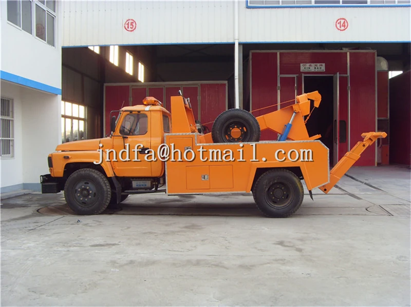 Dongfeng 4700mm wheelbase wrecker towing joint body