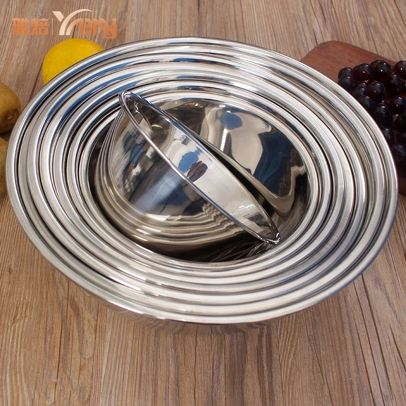 Wholesale Different Sizes Stainless Steel Mixing Kitchen Cheap Stainless Steel Bowl