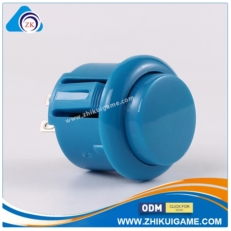 Сверхмощный 24 мм монтажное отверстие кнопочный микро-переключатель пластиковые кнопки 12 В кнопка