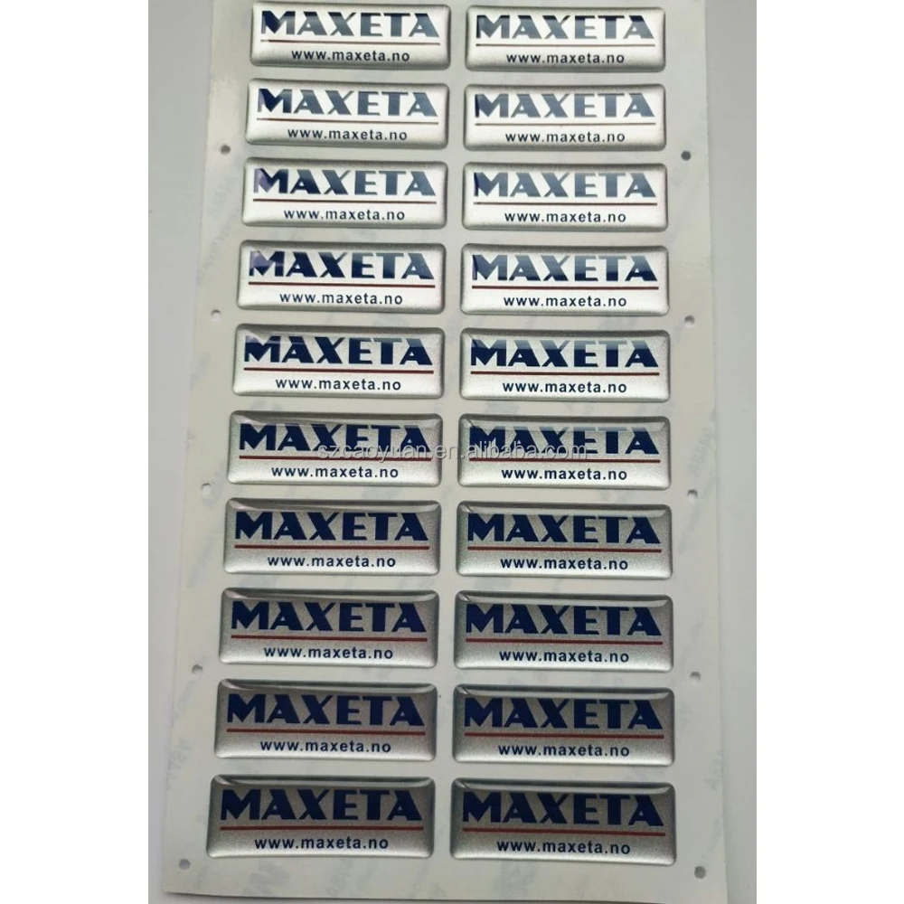 Custom Stickers Epoxy Dome Resin 3M  Labels