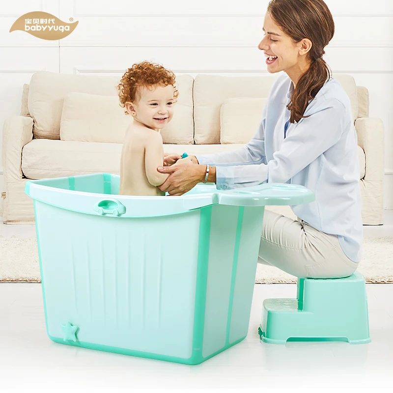 
Foldable Baby bath tub - Sturdy -portable baby bathtub 