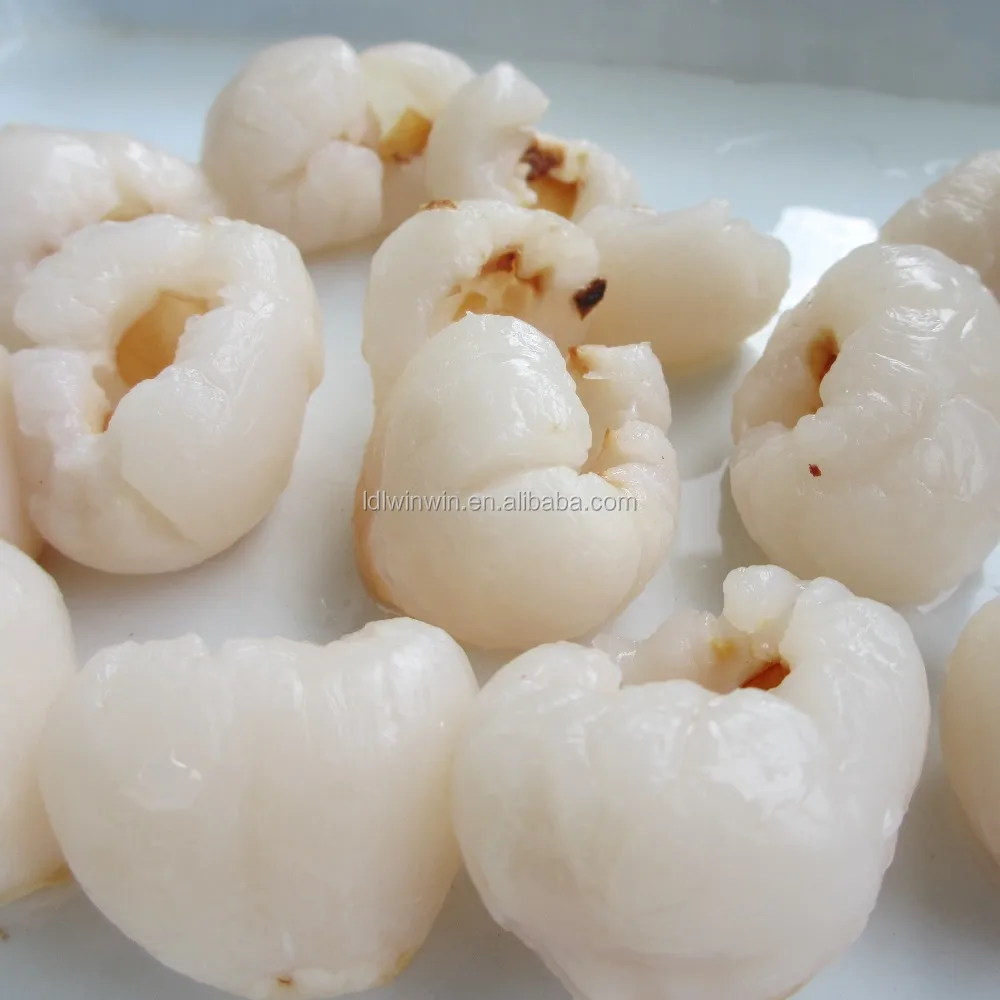 
canned lychee in tin in canned fruits 