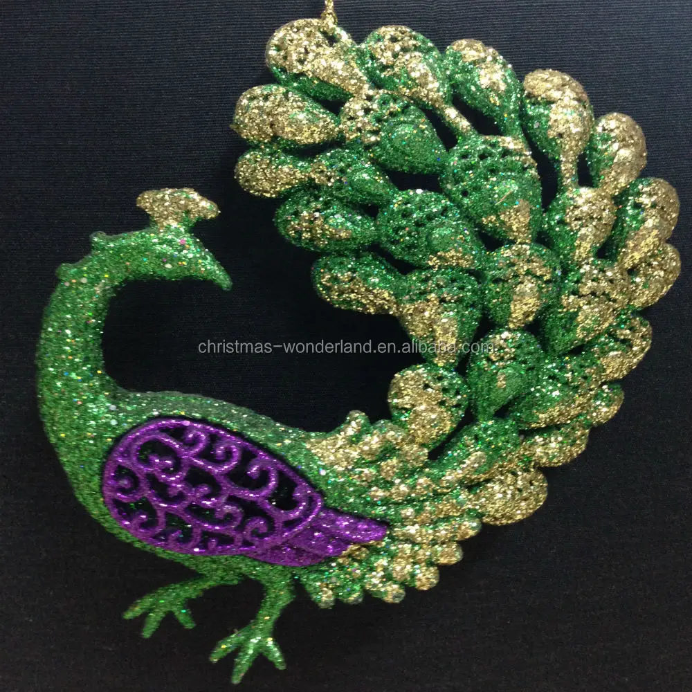 
Лидер продаж, рождественские украшения, акриловое украшение в виде павлина 