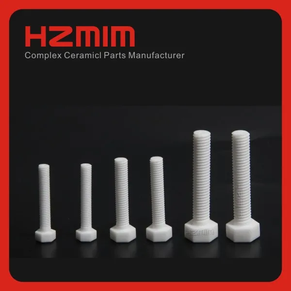 Высокой Чистоты Керамические Части/Обрабатываемые Керамический стержень/Керамический Изолятор Винт