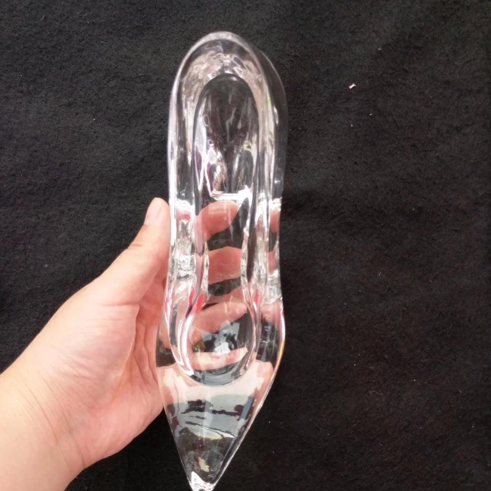 Custom Cinderella Shoes Crystal Glass Shoes for cinderella glass shoes