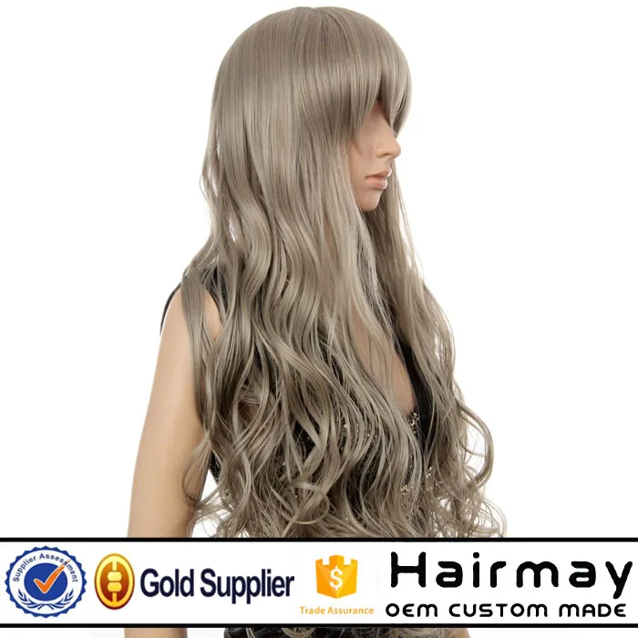 
Korean style wholesale cheap synthetic wigs cosplay wigs hair wig long curly wig01 