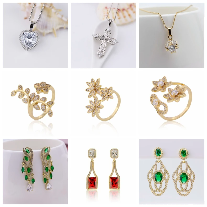 оптовые продажи позолоченной ювелирной бижутерии, браслеты, серьги,кольца, ожерелья, комплекты ювелирных изделий