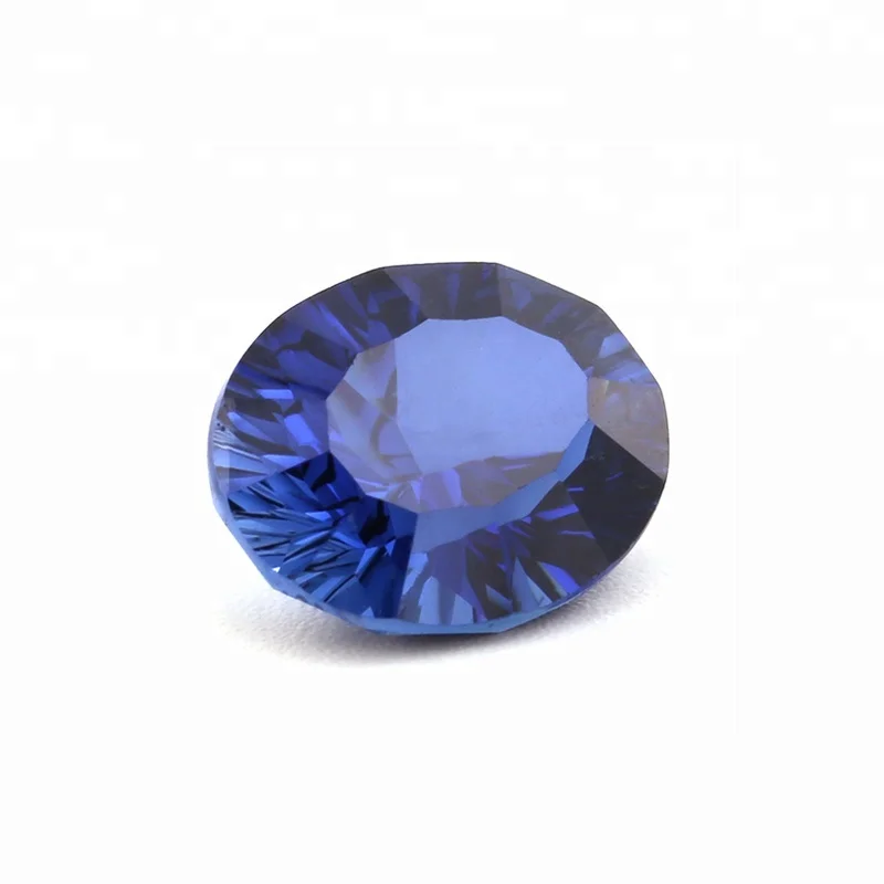 Wholesale oval loose sapphire 34# gemstone for jewelry