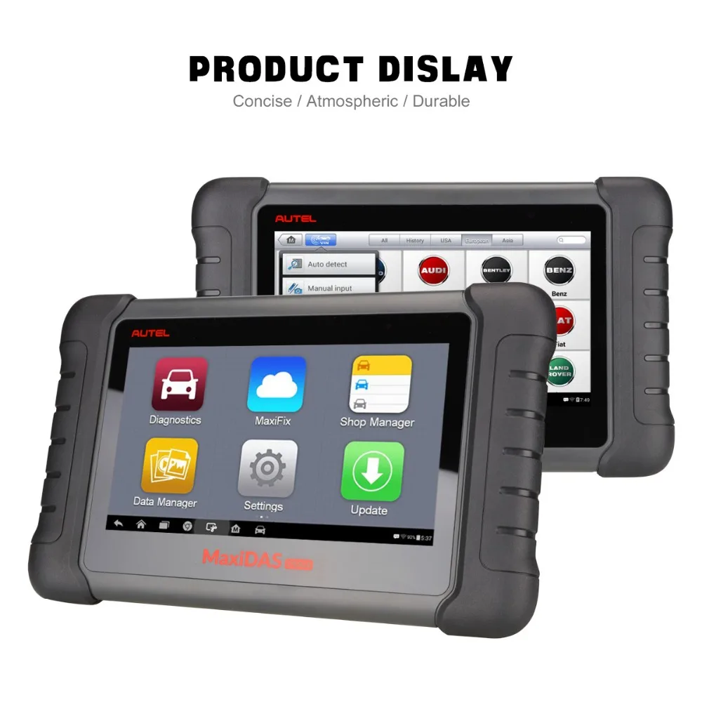 Autel MAXIDAS DS808 Scanner on line Update From Autel DS 708 Internet Same Function As Scanner MS906