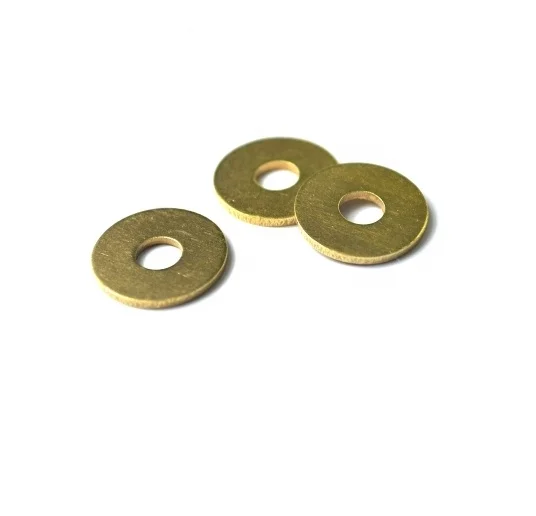 Hot sale products copper washers natural color brass flat washers