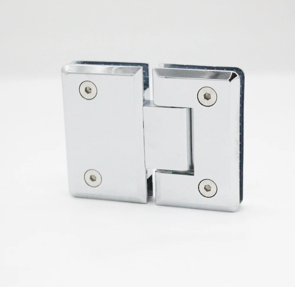 Glass shower door pivot hinge for bathroom