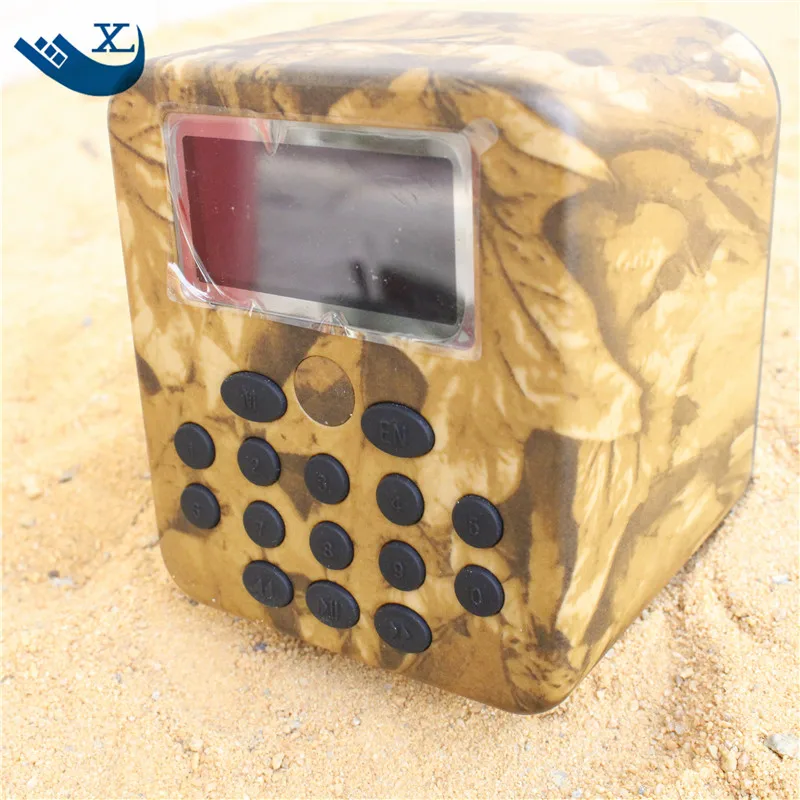 Waterproof Anti-dust Arabic 50w Hunting Decoy Bird Caller Sounds Mp3 Hunting Bird Mp3 Player With Remote Control Time On/Off