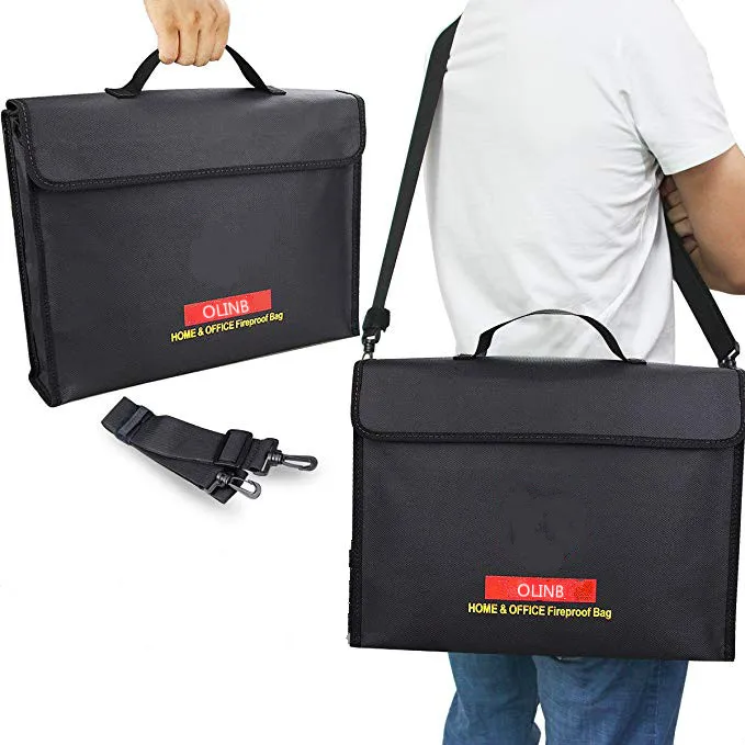 
 Индивидуальная огнеупорная сумка для бумажных документов, огнеупорная Сумка для документов  