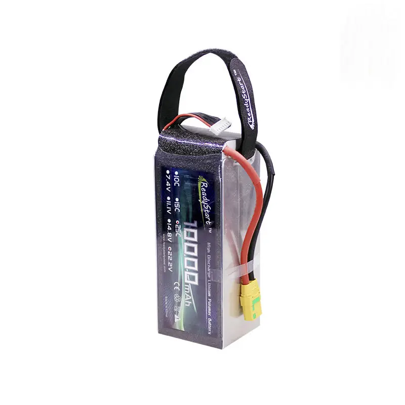 Deep Cycle high discharge rate power lipo 10000mah battery for fast charge battery solution