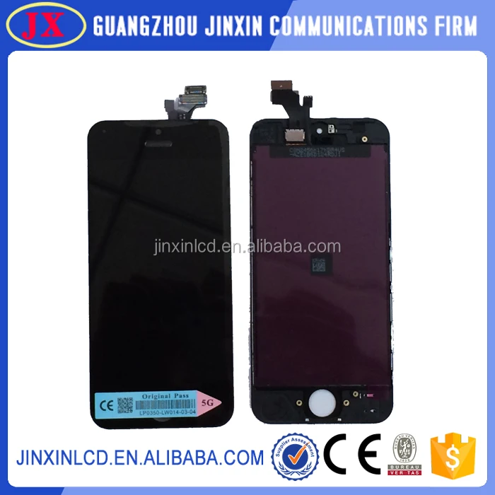 Горячий продавать жк-экран ассамблея для iphone 5, для iPhone 5 lcd с цифровым планшетом