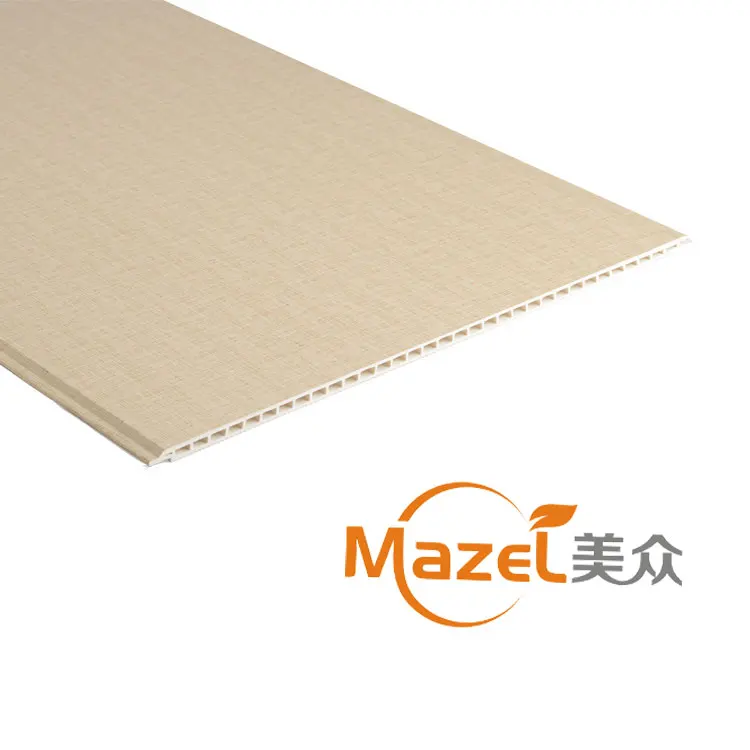 
Interior decorative texture pvc laminated wall panel 