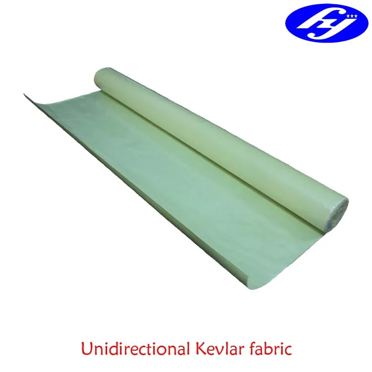 2ply high-performance bullet proof unidirectional Kevlar fiber fabric cloth roll