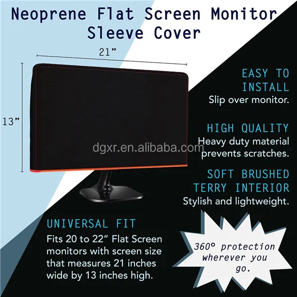 Custom Waterproof dustproof Scratch Resistance LED LCD HD Panelpc monitor Neoprene Sleeve