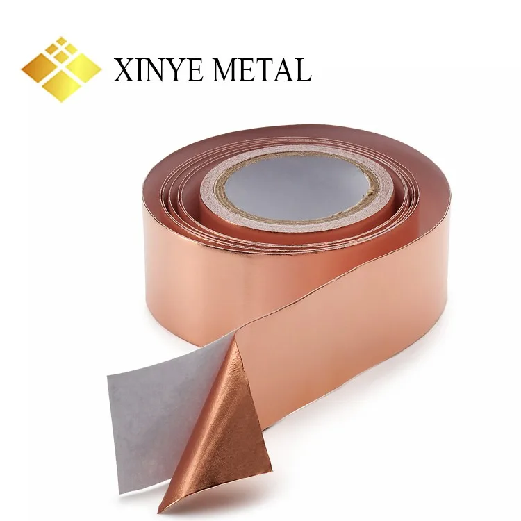 High Conductivity 0.5 mm Copper Foil Tape Price