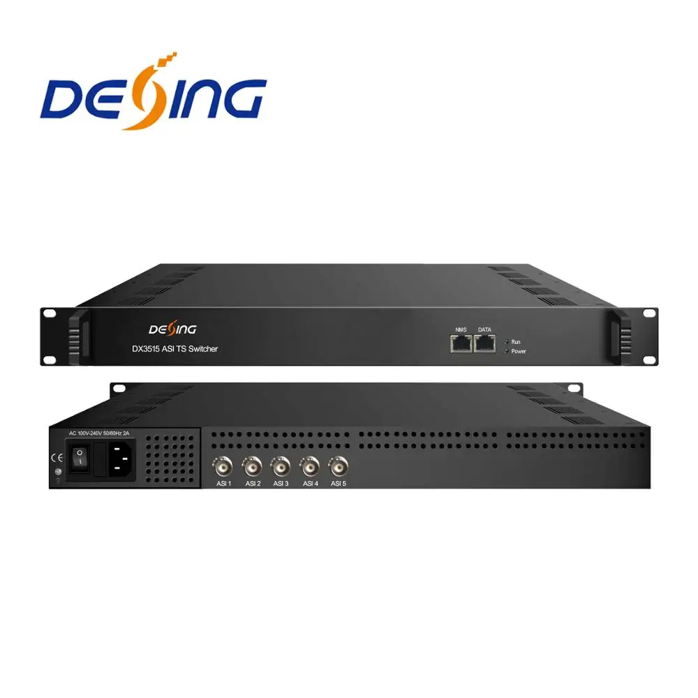 DX3515 ASI TS Switcher Switch Manually or Automatically