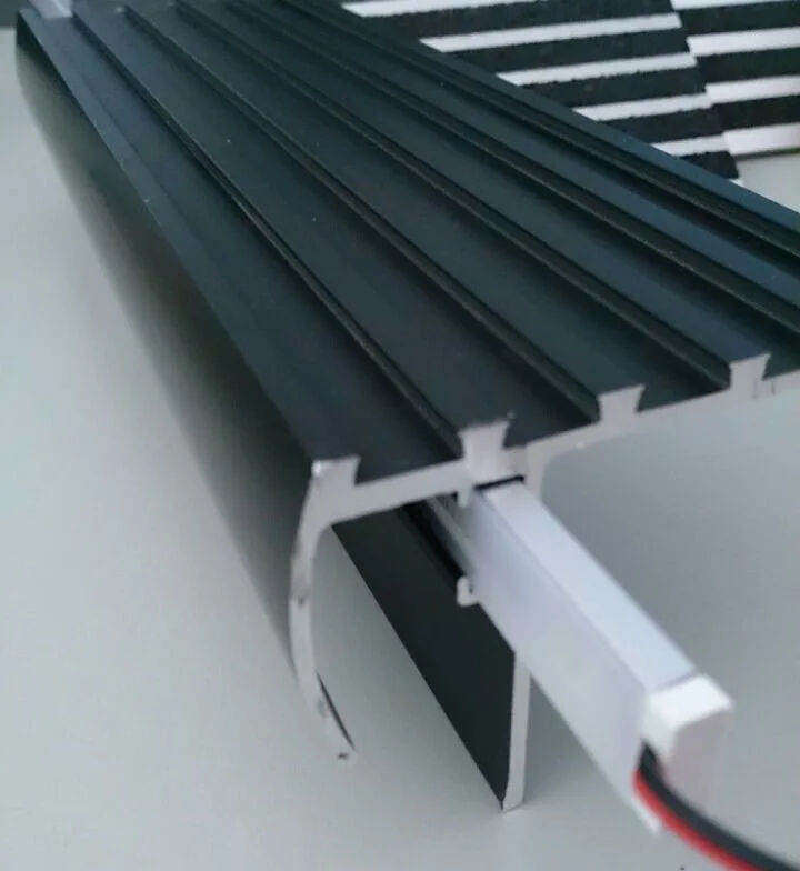 Commercial Luminous LED Stair Nosing Strips for Lighting