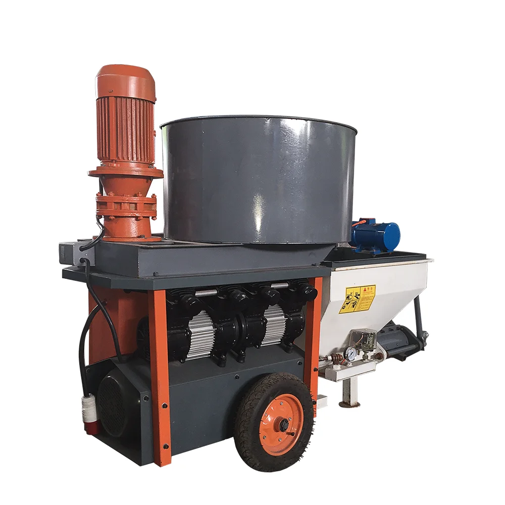 380V mortar grouting machine cement mixer plastering machine