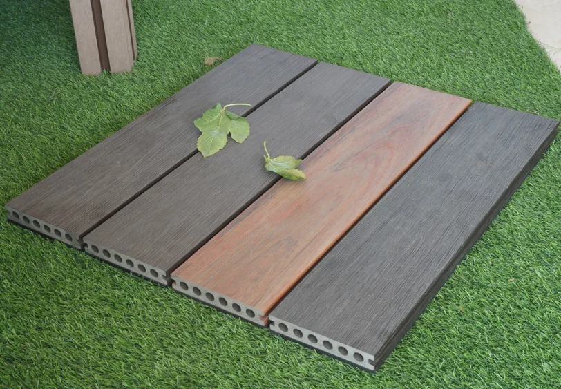 
Easy Install Wood Texture WPC Wood Plastic Composite Corridor Tiles Designs DIY Deck Tile Floor Plastic Wood Tiles 