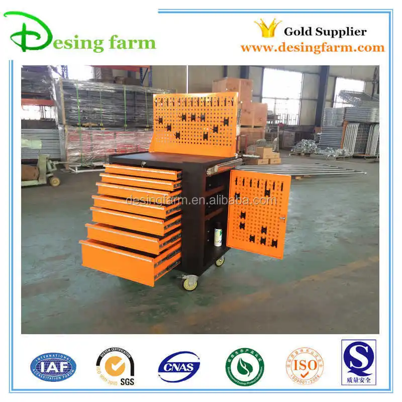 Metal heavy duty work bench with drawers for sale