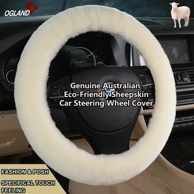 sheep wool for steering wheel cover made of Australian High quality soft Confortable sheepskin
