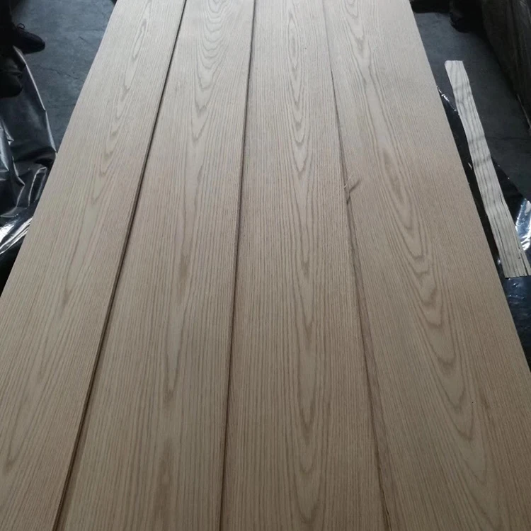 Hot Sale 0.45mm 0.5mm 0.6mm  Red Oak Veneer Natural White Oak Wood Veneer