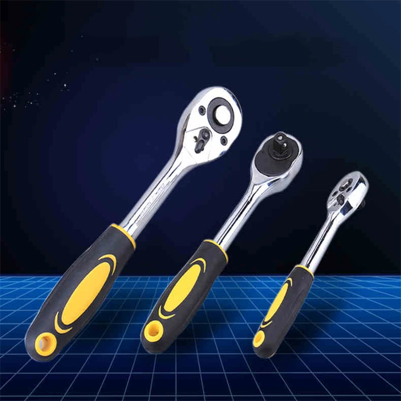 Double Sided Multi Function Of Spanner Adjustable Ratchet Wrench