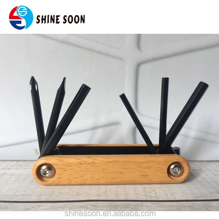 Mini 6 Folding wood bike tool