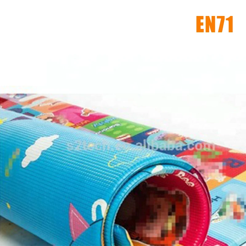 Odorless durable PU soft foam mat for kids Dining table baby Playmat