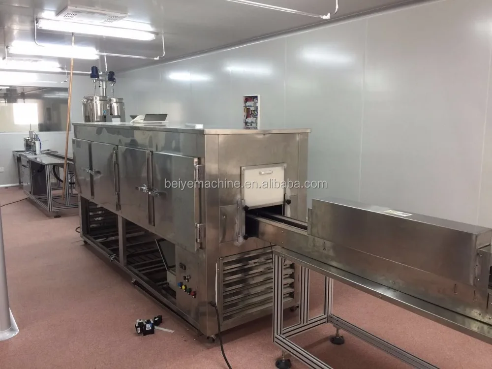 Factory price lipstick cooling tunnel, lipstick freezing chiller, wax cooling tunnel