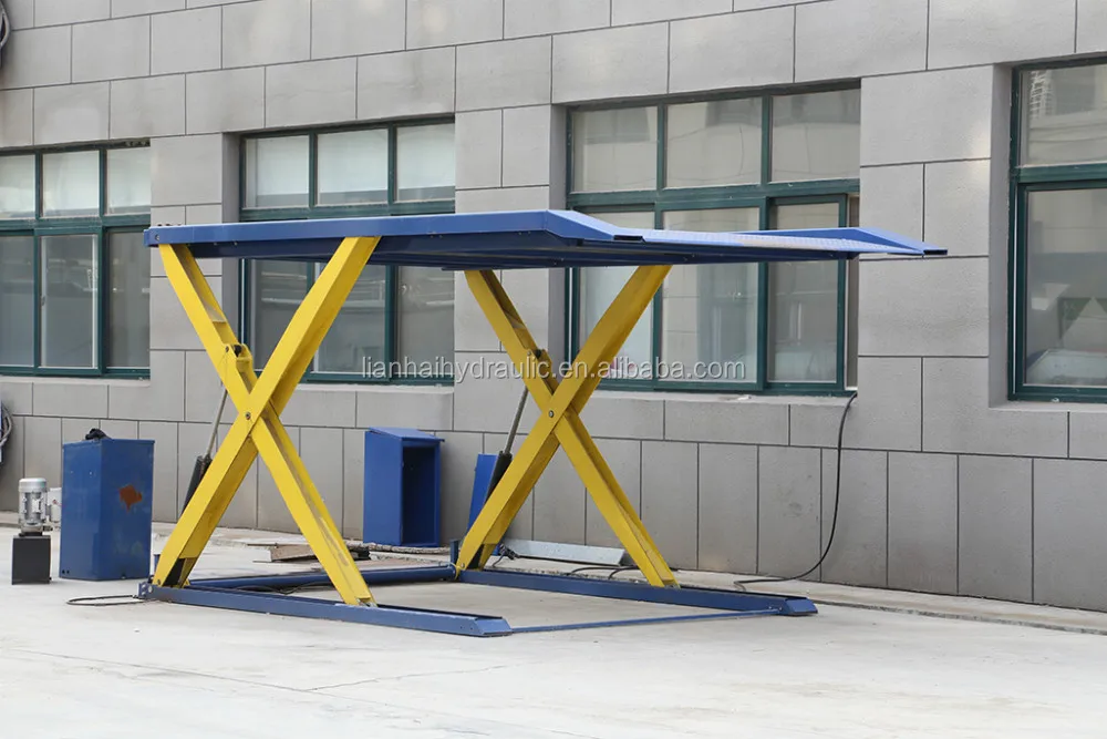 Scissor parking system