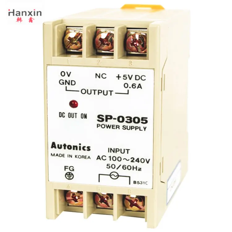 AUTONICS DIN rail mounted Model switch power SP-0305
