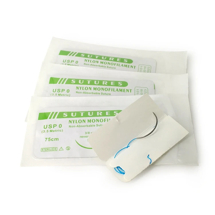 
Surgical Suture 2/0 3/0 4/0 monofilament Nylon Suture 