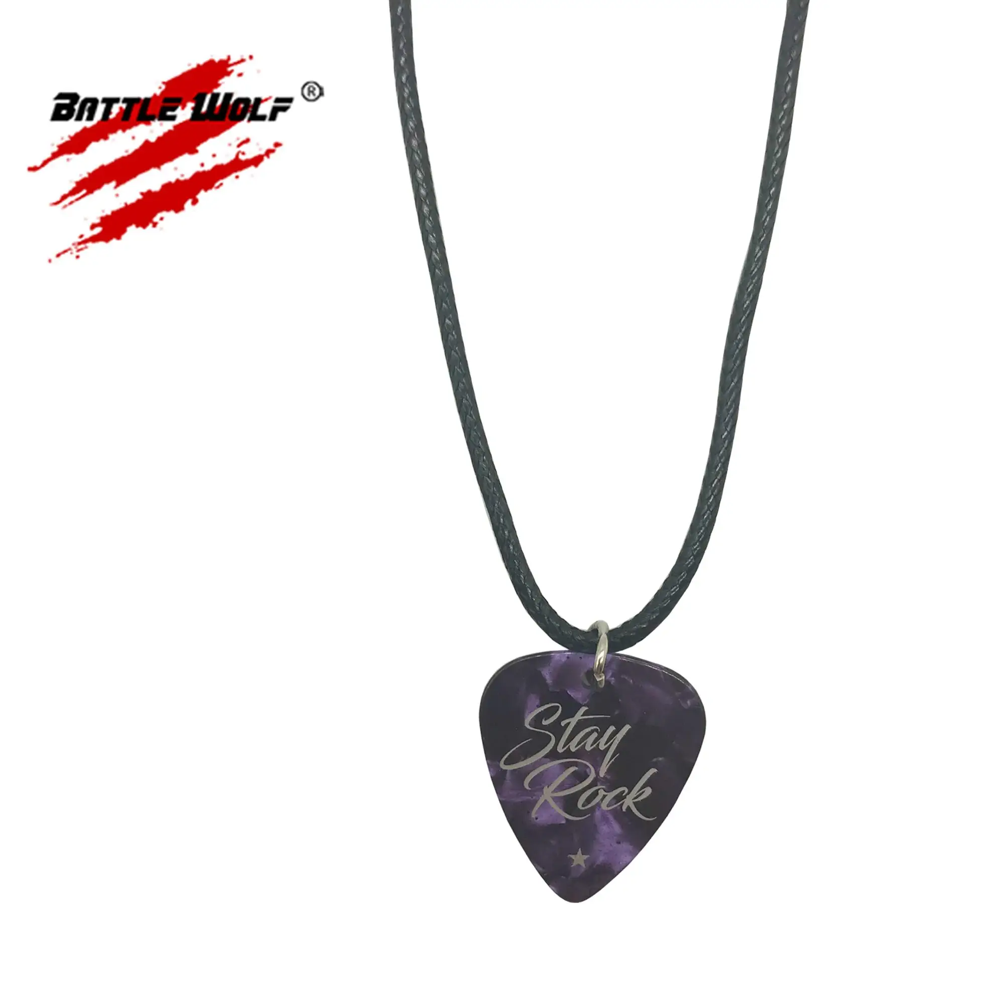 2023 новый стиль гитара Pick кулон ожерелье