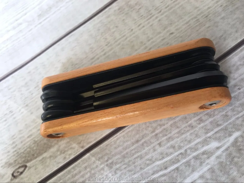 Mini 6 Folding wood bike tool
