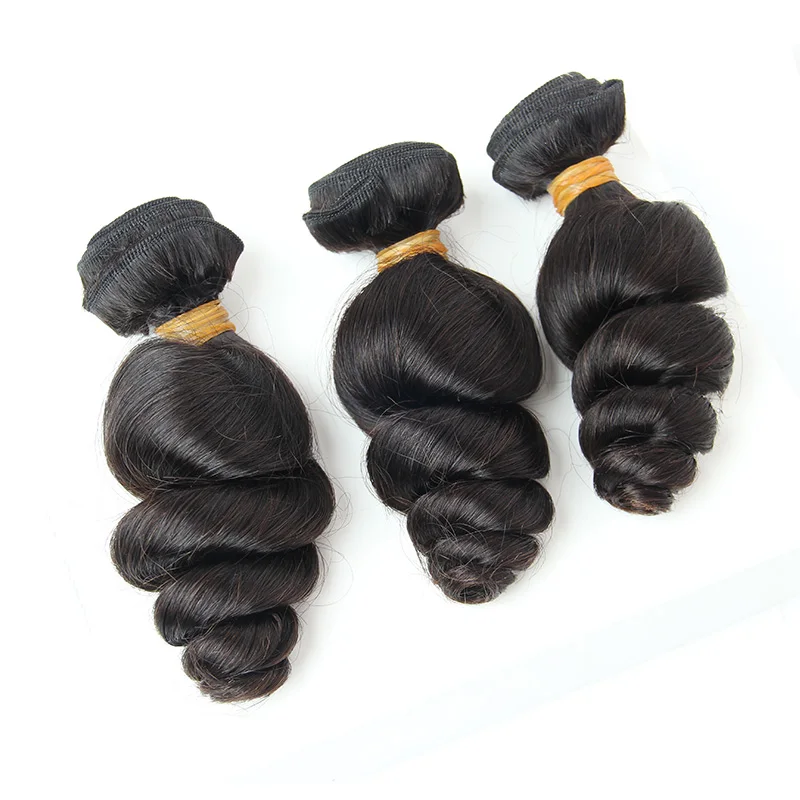 
pure natural color 100 virgin wholesale high quality hair extension aliexpress brazilian hair 