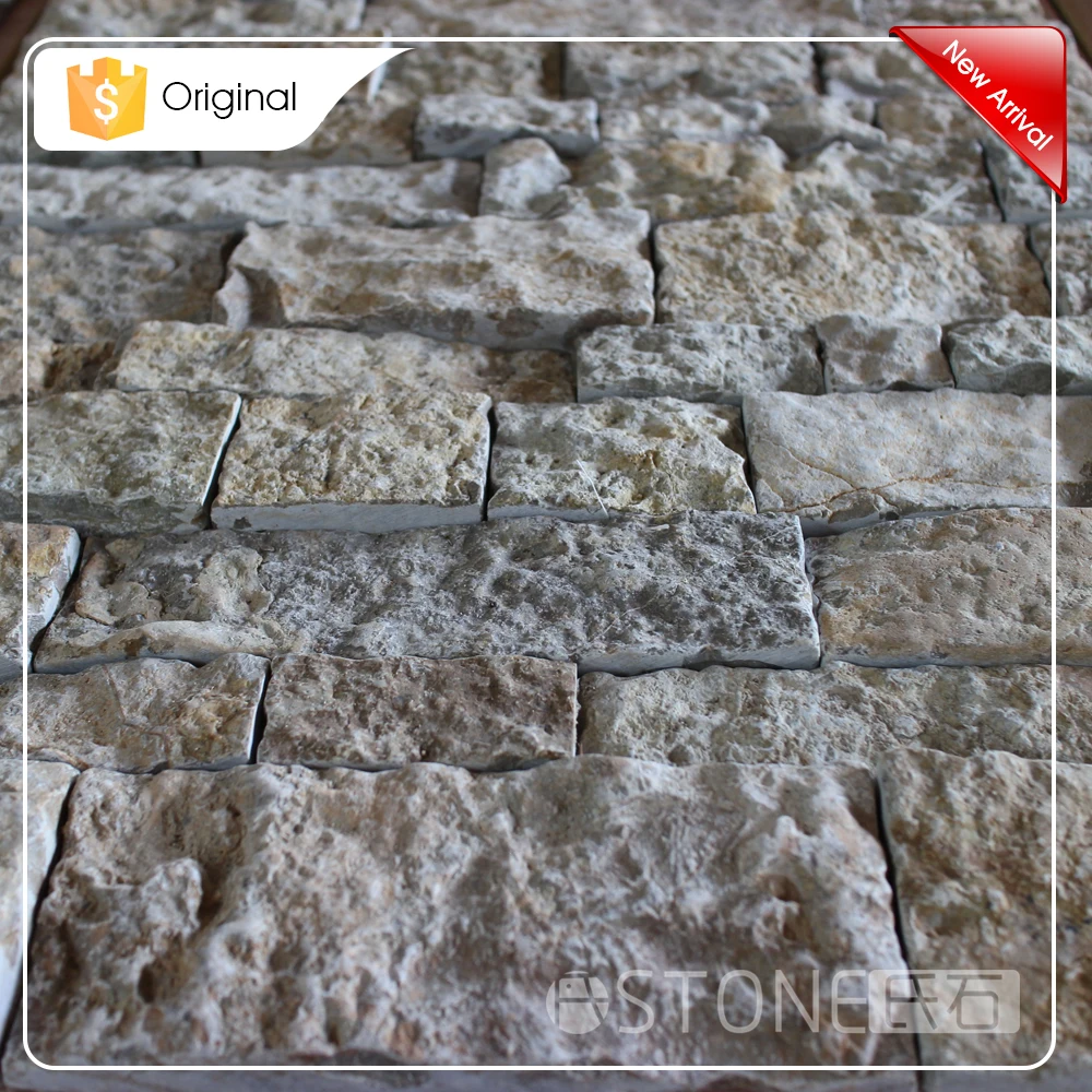 Natural Limestone Waterproofing Culture Stone Siding Veneer External Walls