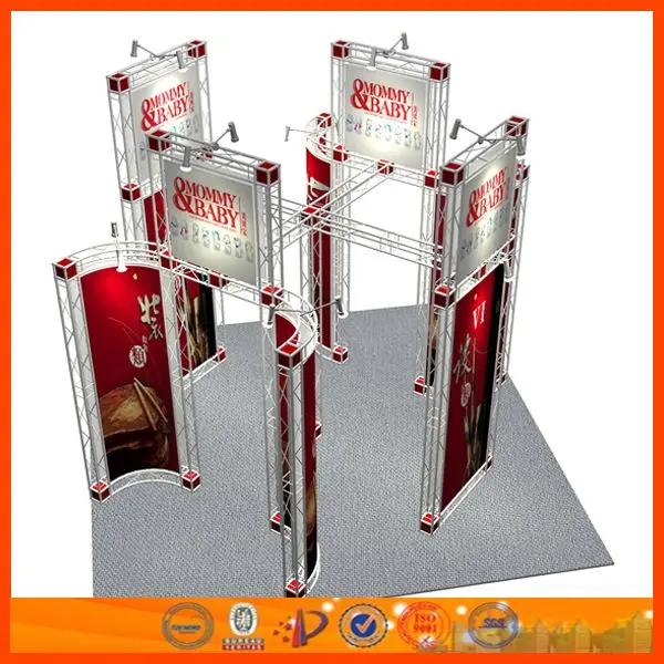 Aluminum truss exhibition booth stand exhibition stand  trade show booth trusses stand