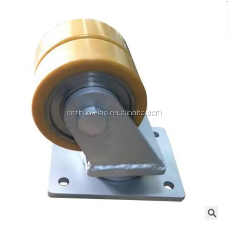 2 ton heavy duty caster wheels Trolley Wheel Top Plate Industrial Cast Iron 1 2 3 4 ton heavy duty pu caster wheel